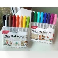 ราคา ปากกาเขียนผ้า ปากกาเพ้นท์ผ้า Monami Fabric Marker 470 ชุด 8 สี 16 สี และ 24 สี ชนิดเพ้นท์ติดถาวร COD (1731292439770532012)