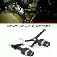 ราคา ตัวป้องกันการชนกันของ Frame Sliders, สำหรับ DUCATI 959 Panigale 2016-2019, 1199 1299/S Panigale 2012-2017, อุปกรณ์ป้องกันการหกล้มสำหรับรถจักรยานยนต์ (1732075850520299536)