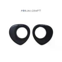 ราคา Black Obsidian Heart Frame Bead ลูกปัดออบซิเดียน 28mm (1732036337241917130)