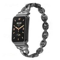ราคา ◘❁ Diamond Strap Metal Case Protector For Xiaomi Band 7 Pro Smart Band Bracelet Protective Cover For Mi Band 7 Pro Bumper Frame (1731720198053201582)