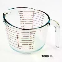 ราคา Glass Measuring Cup ถ้วยตวง แก้วตวง 1000 ml (1731297572692526542)