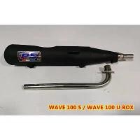 ราคา ท่อผ่า รุ่น WAVE 100S/ WAVE 100 U BOX คอ 25 มิล (1732399982299023291)