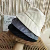 ราคา หมวกบักเก็ต กำมะหยี่ลูกฟูก สีพื้น มินิมอล bucket Ins ปรับขนาดได้ (1732353426192303370)