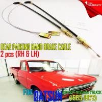 ราคา ❇FOR DATSUN 520 521 NISSAN PICKUP 65-72 70 REAR HAND BRAKE CABLE RIGHTx1 LEFTx1♦ (1732261033573254736)