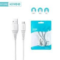 ราคา Kivee สายชาร์จ Micro USB สายข้อมูล สายชาต Type-C สำหรับ Android Samsung oppo vivo Data cable (1732232780393973300)