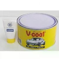 ราคา [จัดส่งทันที] V coat สีโป๊วเหลือง โป๊วบาง วีโค้ท 2K Poly Putty ขนาด 1 กก น้ำยาเร่ง โป้วเหลือง สีโป้วสีรถยนตร์ (1732312449613989563)