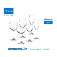ราคา OCEAN ชุดแก้วไวน์ HOMESET - WINE GLASS 6 ใบ (1732251183229142434)
