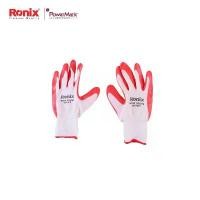 ราคา ขาย Ronix ถุงมือไนไตร ถุงมือนิรภัย Nitrile Safty Gloves gloves RH-9010 (1732331728827091174)