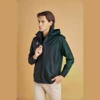 ราคา STW2026 เสื้อแจ็คเก็ต มีฮู้ดผ้าสะท้อนน้ำ LIGHT JACKET HOODIE (EGO SPORT) (1729599885744703757)