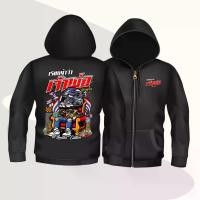 ราคา เสื้อฮู้ด เรียกข้าว่าเจ้าพ่อ ตัวลาย K360 ซิปทองเหลือง Hoodie สีดำ ผ้าวอร์มทอพิเศษไม่เป็นขนเส้นใยโพลีเอสเตอร์100% Bkscreen เสื้อกลุ่ม เสื้อรถสิบล้อ Man Clothing (1730311857255450852)