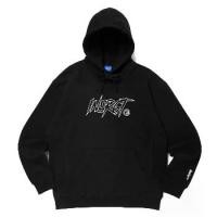 ราคา เสื้อฮู้ดแขนยาวผู้ชายแบบสวมหัวลำลอง Rough Logo Hoodie ดำ (1731304832649495843)