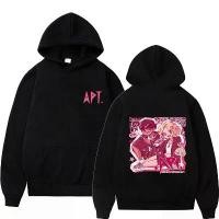 ราคา APT Rose Bruno Mars อัลบั้ม hoodies hip hop เพลงเสื้อผ้าฝ้าย hoodie Cal แฟชั่น unisex เสื้อลวดลาย Tops streetwear (1731330178752481689)