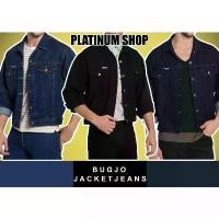 ราคา BugJo Jacket jeans เสื้อแจ๊คเก็ตยีนส์แท้ BugJo คุณภาพดี คุ้มค่าคุ้มราคาตัดเย็บทรงสวย มีทั้งหมด 3 สี มี ยีนส์/ดำ/มิดไนท์ จัดส่งฟรี กทม (1731800357528045514)