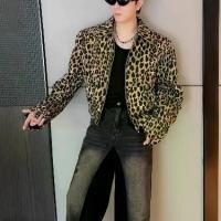 ราคา MR9 Jacket Jeans JK8218 เสื้อยีนส์ชาย (ทรงครอป) แขนยาว พิมพ์ลายเสือ ชายเสื้อจั๊ม เสริมไหล่ แขนพอง แจ็คเก็ตยีนส์ วินเทจ 90s ผู้ชาย Clothing ลายเสือ (1732083649078135757)
