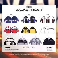 ราคา LOOKER - JACKET RIDER (เสื้อแจ็คเก็ต) Clothing ผู้ชาย Man Windbreaker แจ็คเก็ต ใส่ได้ ทั้ง ชาย และ หญิง denim tear ยืด สตรีท carhartt เสื้อยืด essentials (1731378783610702171)