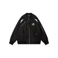 ราคา สไตล์อเมริกันสตรีท สำหรับผู้ชายและผู้หญิง ไซส์ใหญ่พิเศษ (300 กก.) ดีไซน์เย็บปะติดปะต่อกัน เสื้อแจ็คเก็ตเบสบอลทรงหลวม แบรนด์อินเทรนด์ 2 เสื้อ คอปาด เสื้อ คอปาด manchester jacke (1732319972977509477)