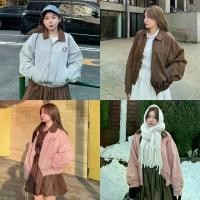 ราคา Jacket amede️ ผ้าหนังกลับซับในทั้งตัว (1731295114759997278)