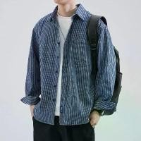 ราคา เสื้อเชิ้ต แขนยาว สำหรับผู้ชาย ทรงหลวม คอปก เทรนด์ฤดูใบไม้ร่วง สไตล์ญี่ปุ่น เสื้อแจ็คเก็ตลำลองย้อนยุค เสื้อ option boy jacket amiri สีเทา อม เบท เสื้อโปโล atipa mlb ของ แท้ วัยรุ่น (173227722537025708