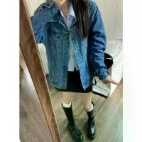 ราคา (พร้อมส่ง) Denim dark jacket C2900 เสื้อยีนส์ เสื้อjacket เสื้อjacket jeans (1729984116962068600)
