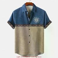 ราคา เสื้อเชิ้ตผ้าลินินย้อนยุค, สำหรับผู้ชาย, ชุดฤดูร้อน, แขนสั้น, รูปแบบการเย็บปะติดปะต่อกัน, เสื้อพิมพ์ลาย, เสื้อเชิ้ตติดกระดุม, เสื้อผ้าย่น เสื้อ jacket carhartt มาริโอ้ เสื้อ (1732061402882016577)