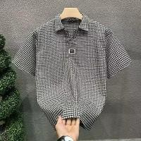 ราคา เสื้อโปโล แบรนด์อินเทรนด์ ฤดูร้อนใหม่ แฟชั่น คอปก Houndstooth แขนสั้น เสื้อยืดลำลองระดับไฮเอนด์สำหรับผู้ชาย columbia jacket 700 columbia jacket 700 arisu tshirt เสื้อ แจ็กเ (1731803104970966664)