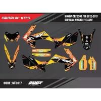 ราคา ขายดี สติ๊กเกอร์วิบาก Honda CRF 250L ทั้งคัน Graphic kit สติ๊กเกอร์เคลือบเงา สุดคุ้ม (1731036022237792948)
