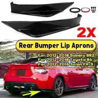 ราคา Diffuser ริมฝีปากกันชนหลังรถยนต์, STi TS สไตล์, ตัวป้องกันคานด้านหน้า, ชุด 2 ชิ้น, สำหรับ Subaru BRZ, สำหรับ Toyota 86, สำหรับ Scion FR-S Body Kit (1730264349305178664)