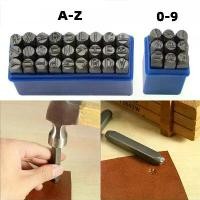 ราคา เหล็กตอกอักษร A-Z หล็กตอกตัวเลข 0-9 นาด 6 มม ชุดเหล็กตอกตัวเลขพร้อมตัวอักษรภาษาอังกฤษ ตัวตอกเลข ตัวตอกอักษร Metal stamping kit (1729705169200187509)