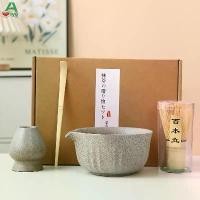 ราคา ชุดชงมัทฉะเซรามิก AiyoCha พร้อมไม้ตีมัทฉะสไตล์วินเทจ กล่องดีลักซ์ 2/4/5/7/8 ชิ้น เหมาะสำหรับใช้ในบ้าน ร้านคาเฟ่ และร้านชา ของขวัญ อุปกรณ์ชงมัทฉะ ใช้งานง่าย ทำจากไม้ไผ่ทนทาน ชุดอุ (1731948429110839146)