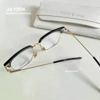 ราคา JAYDEN (blueblock uv400) แว่นกรองแสงสีฟ้า ทรงคลับมาสเตอร์ half lens (1732018163928106420)