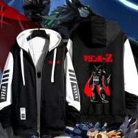 ราคา เสื้อแจ็คเก็ตมีฮู้ด Zipper Getter Shin Machine GetterRobo, เสื้อ Unisex (1732126846616569408)