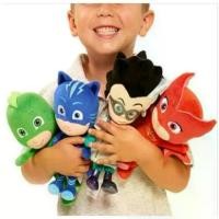 ราคา ตุ๊กตายัดไส้, ตุ๊กตาของเล่น PJ Mask, ตัวละคร Catboy, Owlette, Gekko, ของขวัญคริสต์มาส, การ์ตูนอะนิเมะ (1732282723790062805)
