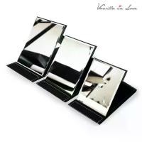 ราคา AL21 กระจกพับ Folded Makeup Mirror สีดำ พกพา สำหรับตั้งโต๊ะ ขนาด M L XL (1731834495054611649)