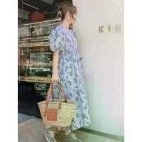 ราคา pizza outfit เดรสmaxi ลายดอกสไตล์วินเทจ ผ้า cotton อย่างดี สินค้าดี (1731635135716754633)