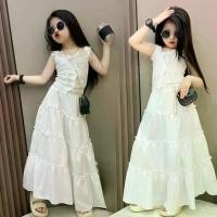 ราคา ชุดสไตล์ฝรั่งเศสสำหรับเด็กผู้หญิง, เสื้อชั้นในลูกไม้, แฟชั่น, อเนกประสงค์, กระโปรงยาวครึ่งตัว, ชุดสองชิ้น, ฤดูร้อนใหม่, 2025,เสื้อกล้ามเด็กผู้หญิงยกโหล,ชุดเสื้อกล้ามเด็กหญิง,เสื้ (1732086320800695439)