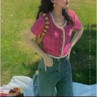 ราคา pizza outfit เสื้อครอป ผ้าทวิตชาแนล ที่นิยมมากที่สุด Women ผู้หญิง ชมพู เสื้อจิ๋ว เจ้าหนูเดซี่ เสื้อวัวค่ายโคแม่เฒ่าสั่ง เสื้อนัททิว เสื้อยืด ผู้หญิง (1731436032716016222)