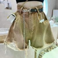 ราคา กางเกงยีนส์ขาสั้นเอวสูง สำหรับผู้หญิง ทรงเอ ฤดูร้อน ขาดและเป็นทุกข์ ทรงหลวม ขากว้าง สไตล์ลำลอง กางเกงยีนส์ กางเกงสุดฮอต อินเทรนด์ กางเกง ผ้า ไทย เอว สูง กระโปรง สาว อวบอ้วน lin (1731409371967161547)