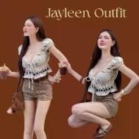 ราคา Jayleen outfit: Mori เสื้อแขนตุ๊กตางานผ้าลินิน งานปัก 045 (1732175120436136182)