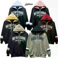 ราคา (NY23)(ของแท้)เสื้อคลุมกันหนาว เสื้อฮู้ด New York รุ่นสกรีนแถบแขนและกลางอก ราคาจากโรงงานโดยตรง Man ผู้ชาย ผู้หญิง Clothing Tshirt Outfit (1729991303238617440)
