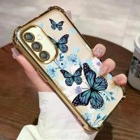 ราคา เคสโทรศัพท์มือถือ, สำหรับ Samsung A25, A24 (4G), A23, A22 (4G), ลายผีเสื้อพราว, ป้องกันสี่มุม, กันกระแทกและกันกระแทก, ชุบด้วยไฟฟ้า, โปร่งใส, นุ่ม case samsung case samsung a16 (1731742000240757299)