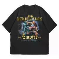 ราคา New Unisex  เสื้อ มื้อ สองงาน ป้ายเสื้อโอเวอร์ไซส์ streetwear hong kong outfit vintage tees hiphop clothingลายสุนัขหมาป่า พิมพ์สไตล์อเมริกัน เสื้อยืดแขนสั้นผู้ชายผ้าฝ้ายแท้ ขนาดใ (1731507282925094413)
