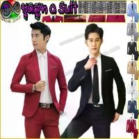 ราคา ชุดสูทผู้ชาย2ชิ้นหล่อเวอร์ ชุดสูทแฟชั่นใส่ทำงาน-ออกงาน ใส่คัตติ้งเนี๊ยบ ผ้านุ่มคุณภาพดีเหมาะนักธุรกิจ เจ้าบ่าวงานแต่งเสื้อ+กางเกง ฝ้าย โพลีเอสเตอร์ แขนยาว ธรรมดา ลายแถบ ซักเครื่อ (1729647108020668765)