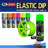 ราคา [COD] BOSNY สีสเปรย์ลอกได้ บอสนี่ สีสเปรย์ยางพ่นแล้วลอกออกได้โดยไม่ทำลายสีเดิม ELASTIC DIP PEELABLE SPRAY PAINT 400 ml มีสีให้เลือกมากมาย (1731681024552502541)