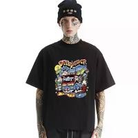 ราคา [COD]✨เสื้อยืด oversize เสื้อยืดพิมพ์ลายรถบัสการ์ตูนพร้อมฉากเมือง DELA PAN CP 8CP ASE สตรีทแฟชั่น 2025 สำหรับผู้ชายและผู้หญิง ไซส์ S-3XL แฟชั่นสุดฮิต ดีไซน์เก๋ไก๋ (1731612882342020617)