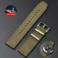 ราคา สายรัดไนลอนผ้าฝ้าย, คุณภาพระดับพรีเมียม, เข้ากันได้กับ O Seamaster 20mm และ 22mm, สายนาฬิกาแบบปลดเร็ว Tudor, เหมาะสำหรับ Pan, สร้อยข้อมือกีฬาทหาร (1731823711921538852)