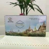 ราคา Lusaby หมอนยางพารา Natural Latex Pillow นุ่มสบาย หมอนข้างละ 2.5 กก. พร้อมปลอกหมอน หมอนยางพาราแท้จากประเทศไทย 063 (1731667348951172397)