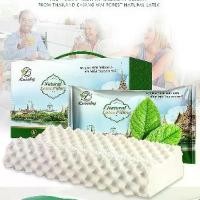 ราคา Lusaby หมอนยางพารา Natural Latex Pillow นุ่มสบาย หมอนข้างละ 2.5 กก. พร้อมปลอกหมอน หมอนยางพาราแท้จากประเทศไทย 046 (1731667249814799661)
