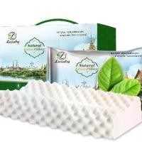 ราคา Lusaby หมอนยางพารา Natural Latex Pillow นุ่มสบาย หมอนข้างละ 2.5 กก. พร้อมปลอกหมอน หมอนยางพาราแท้จากประเทศไทย 044 (1731667247680816429)