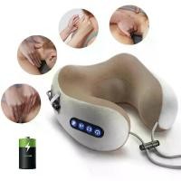 ราคา UiiWell หมอนนวดคอ ไฟฟ้า 4ปุ่ม หมอนรองคอ เครื่องนวดไฟฟ้า Massage Pillow หมอนนวดคอไฟฟ้า Massage Neck Pillow (1731296083978259221)