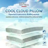 ราคา LUCKY mattress หมอนหนุน HOTEL COOL CLOUD PILLOW เส้นใย CLOUD SOFT 3D SUPPORT (1731715070321461181)